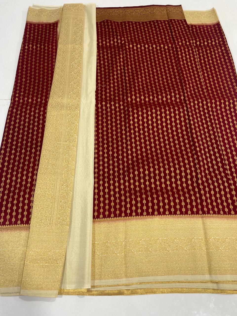 Georgette Lines Saree (2991D)
