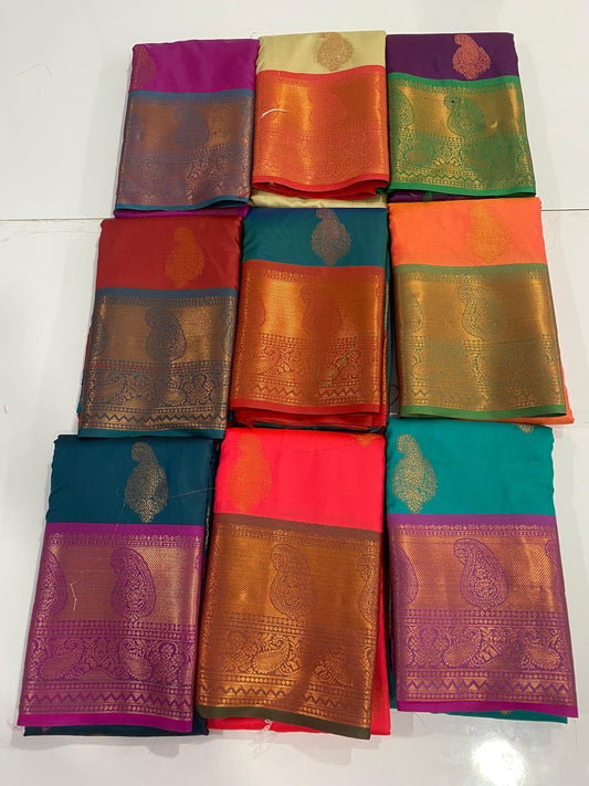 Semi Silk Butta Saree (2990)