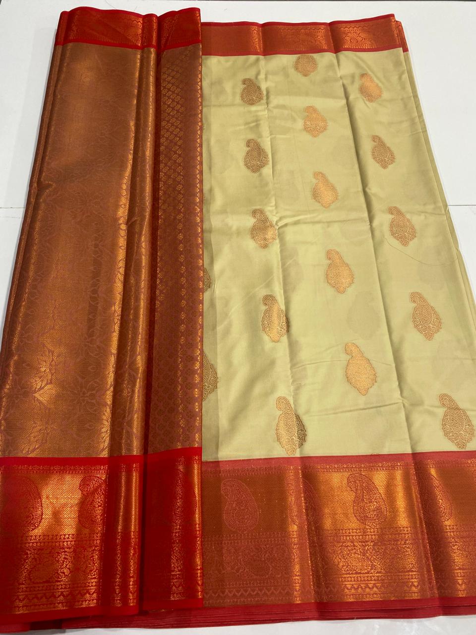 Semi Silk Butta Saree (2990)
