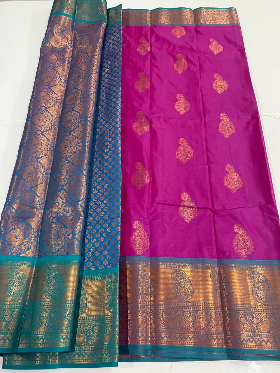 Semi Silk Butta Saree (2990)