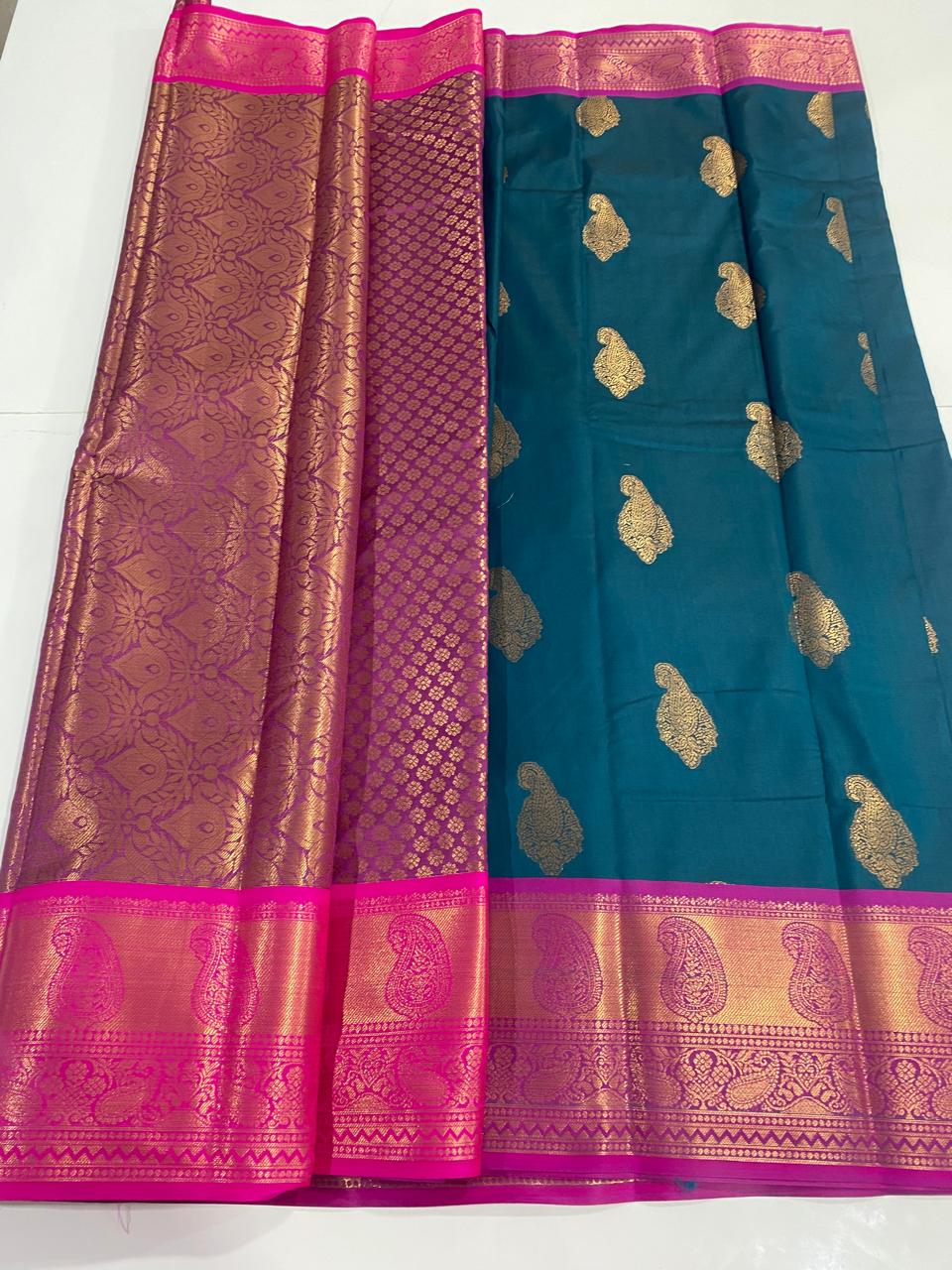 Semi Silk Butta Saree (2990)