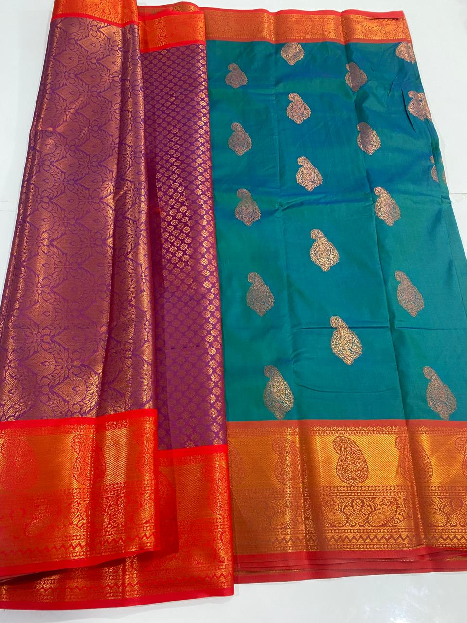 Semi Silk Butta Saree (2990)