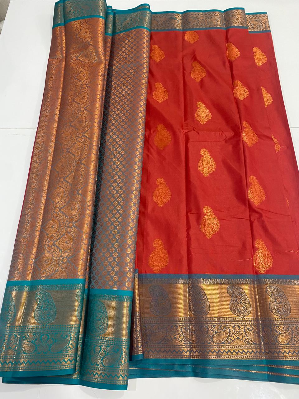 Semi Silk Butta Saree (2990)