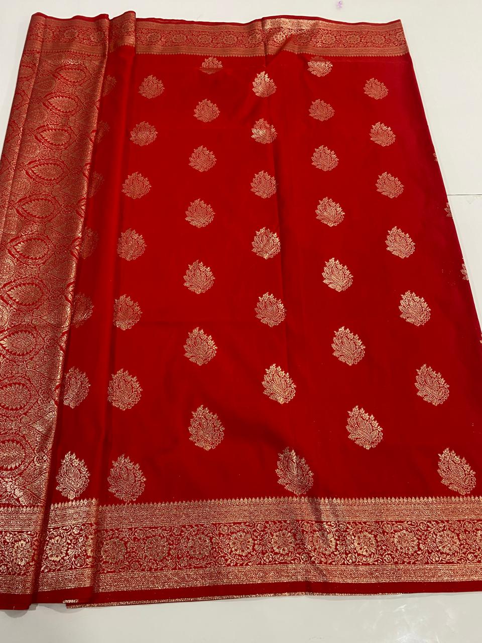 Semi Silk Butta Saree (2987)