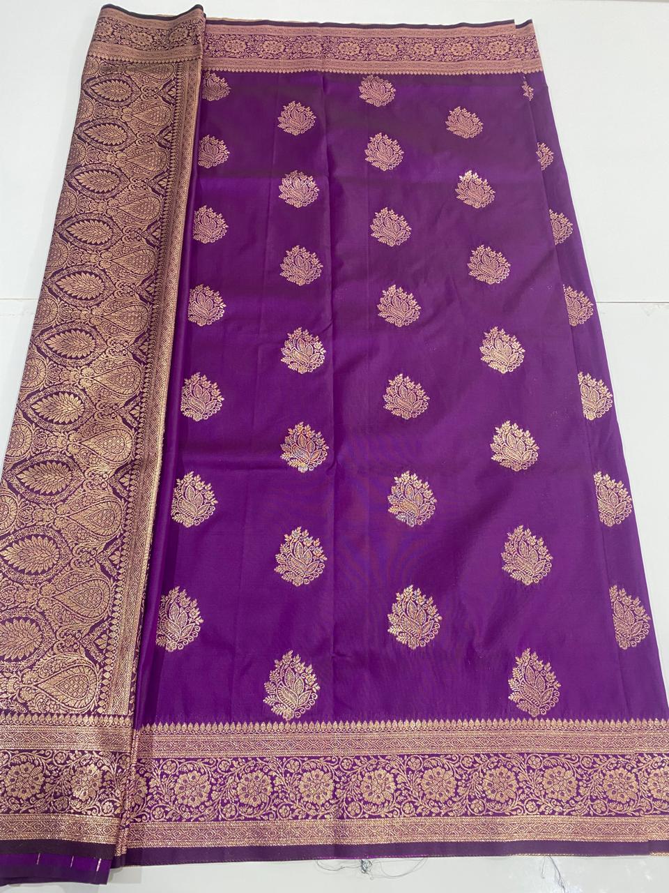 Semi Silk Butta Saree (2987)