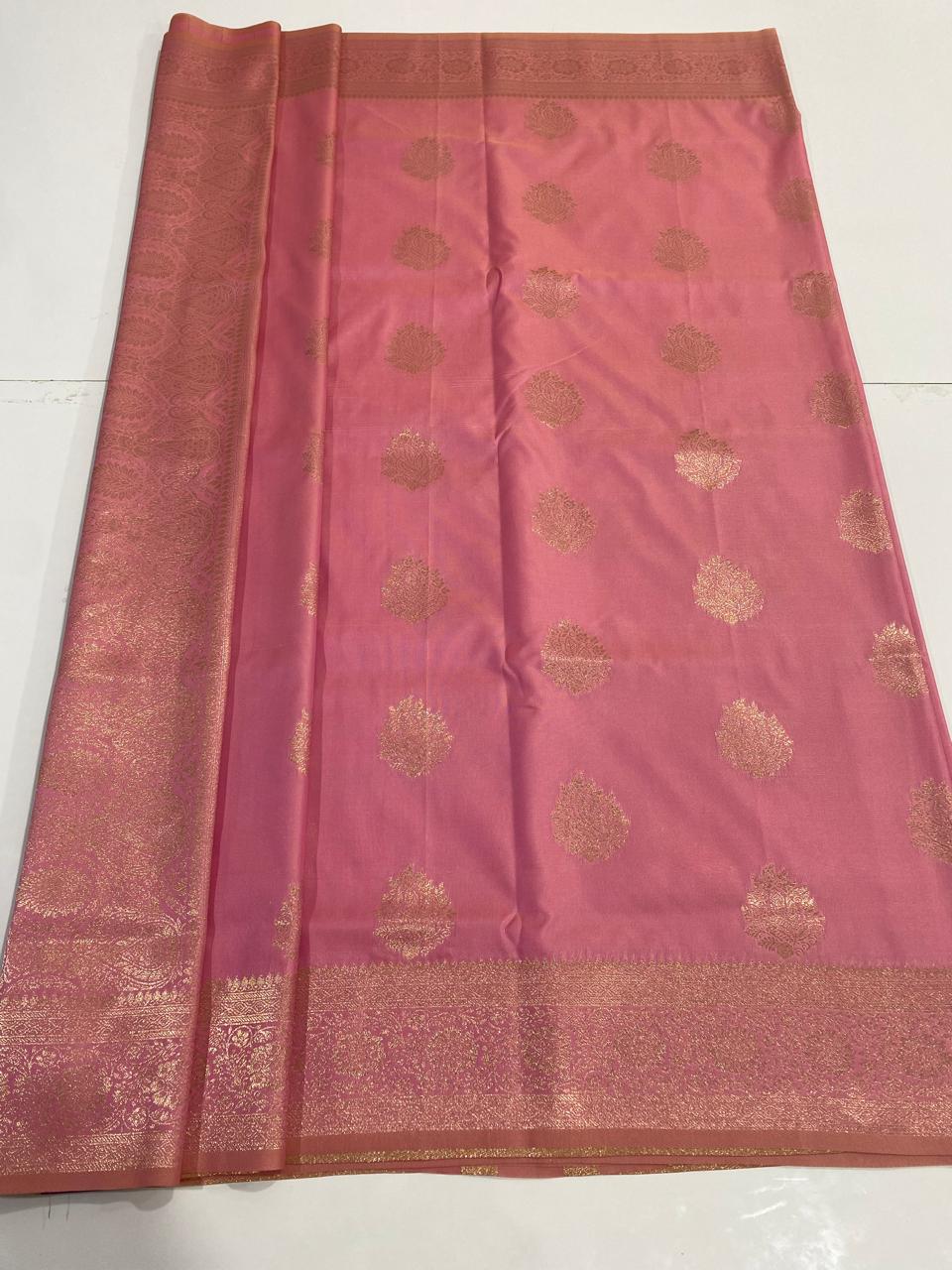 Semi Silk Butta Saree (2987)