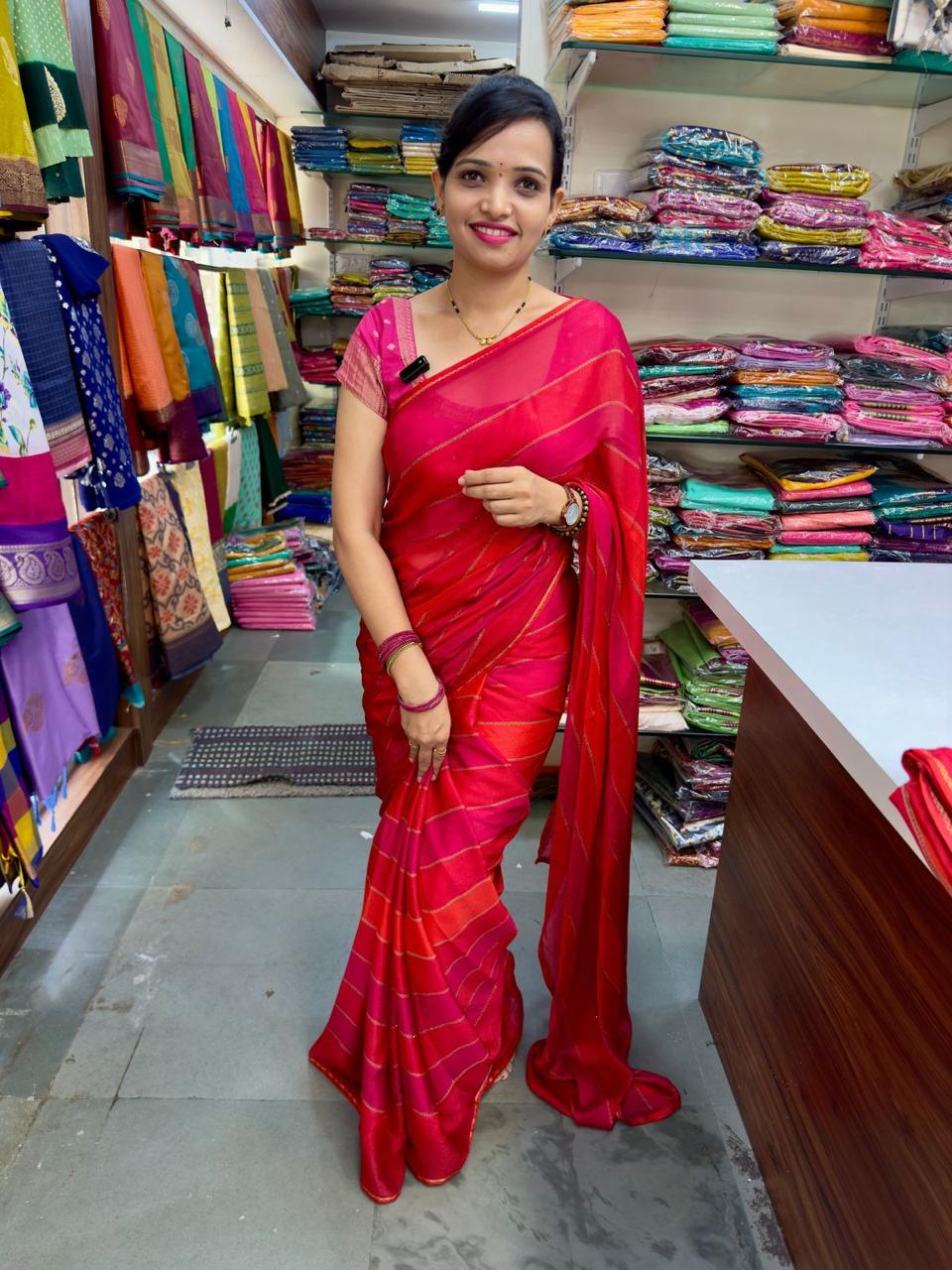 Fancy Georgette Saree (2338)