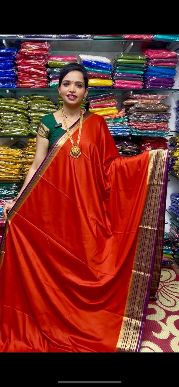 Mysore Crepe 2D Saree (2502)