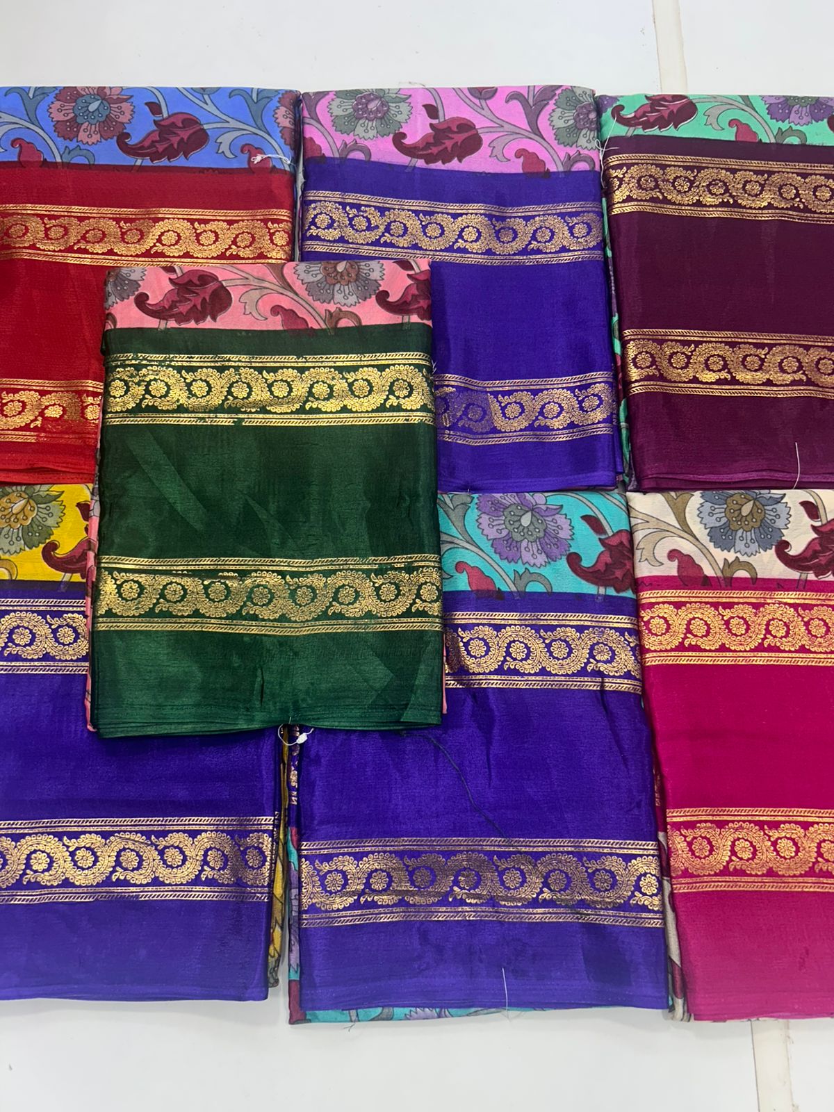 Fancy Digital Print Saree (2575)