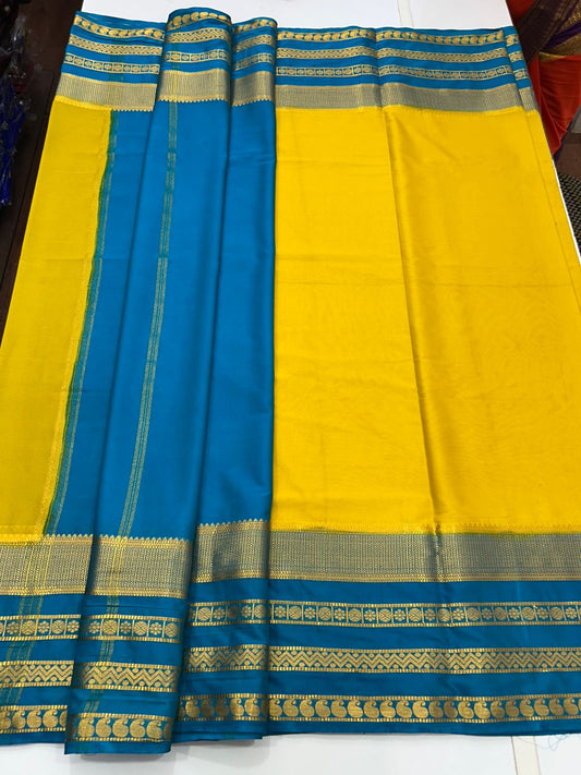 Mysore Crepe 2D Dani Saree (2711A)