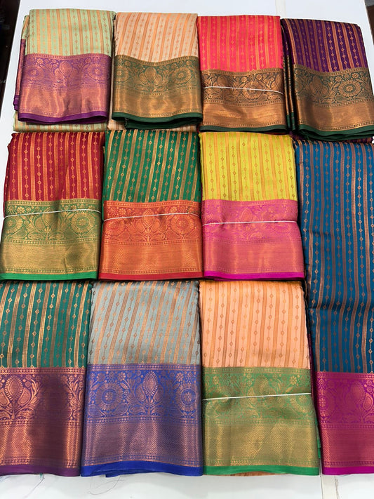 Semi Silk Butta Saree (2528B)