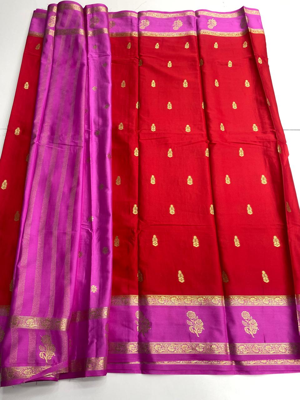 Mysore Crepe Butta Saree (2996)