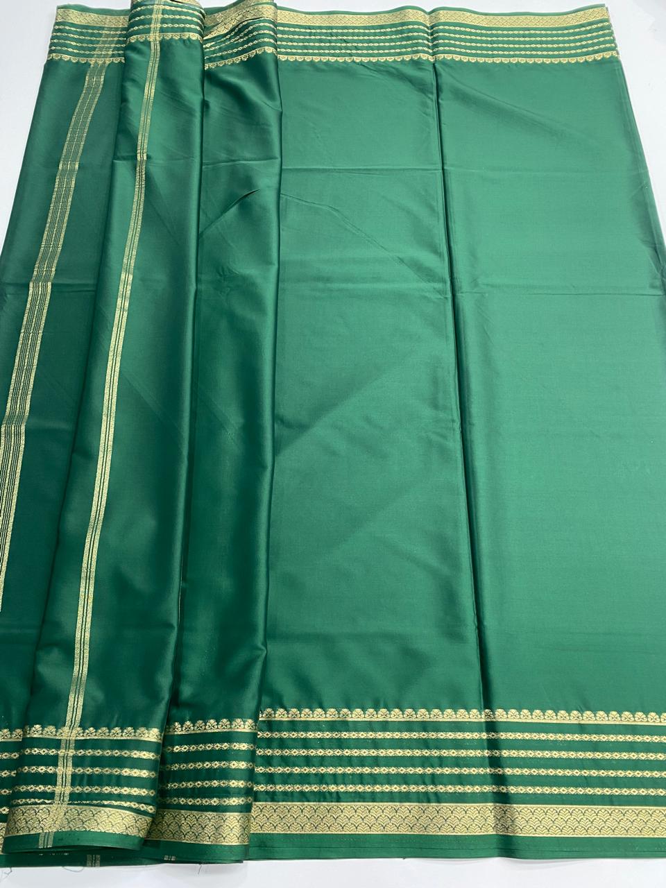 Mysore Crepe Self Saree (2998)