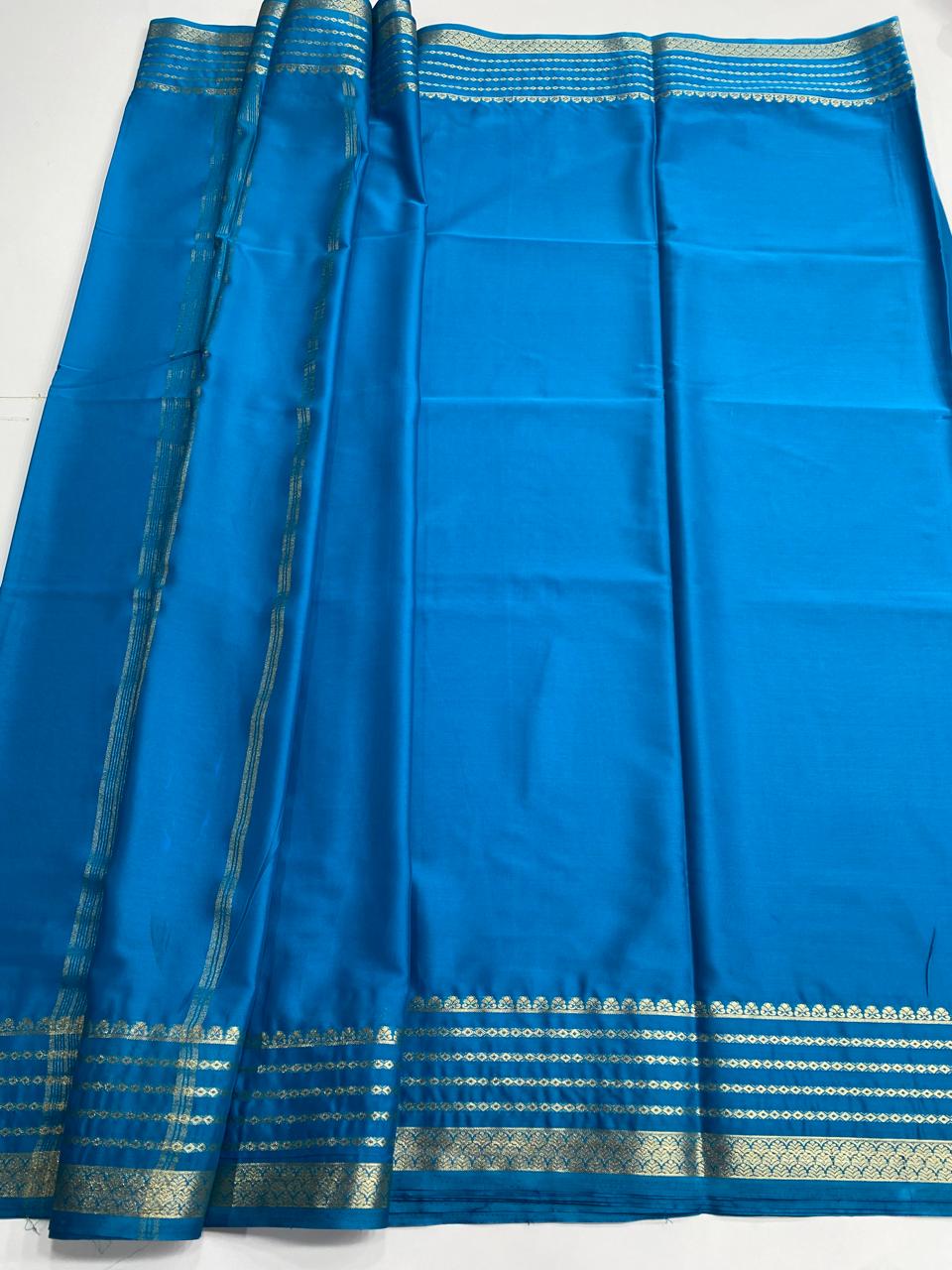 Mysore Crepe Self Saree (2998)