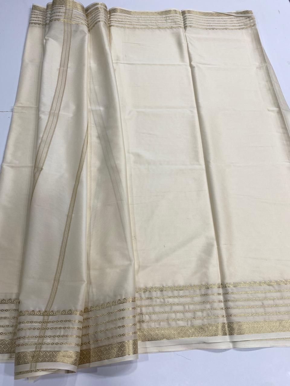 Mysore Crepe Self Saree(3533)