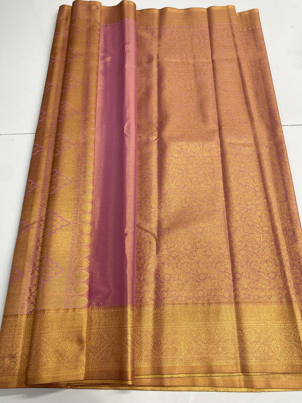 Kanchipuram semi silk sarees  ( 3004-R )