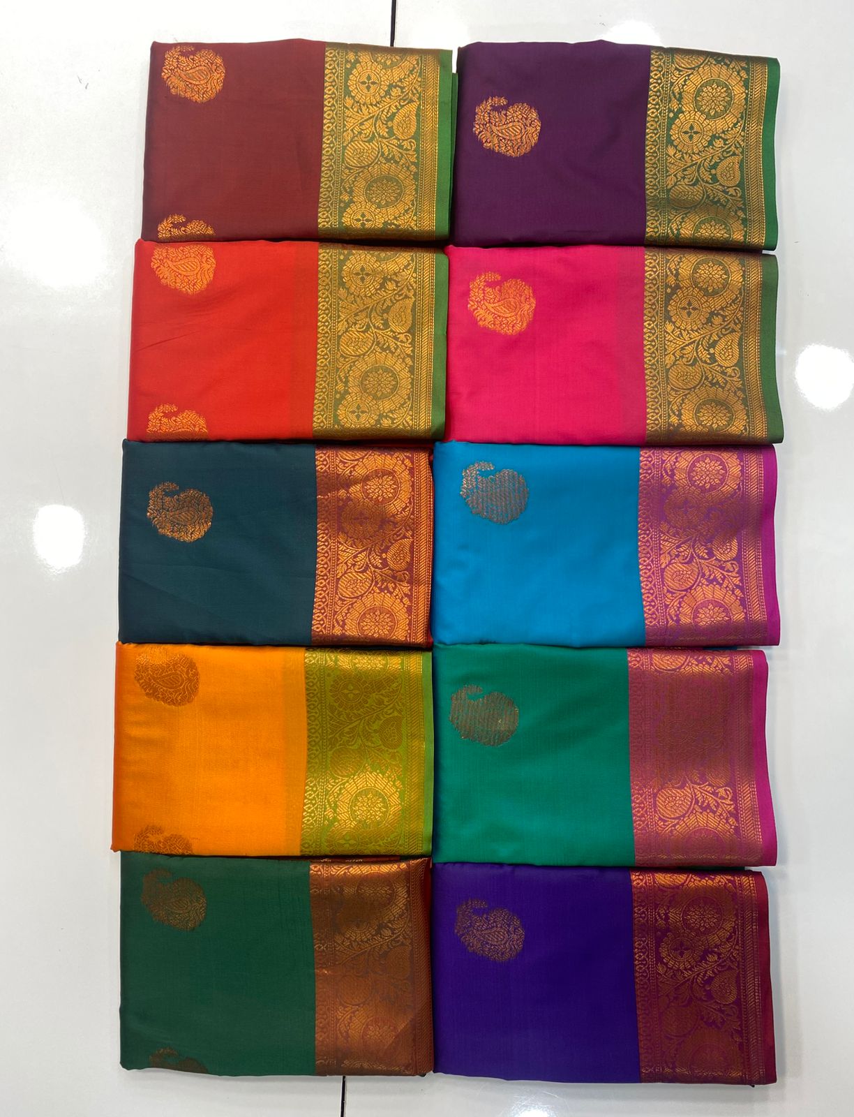 Semi Silk Butta Saree(3057)