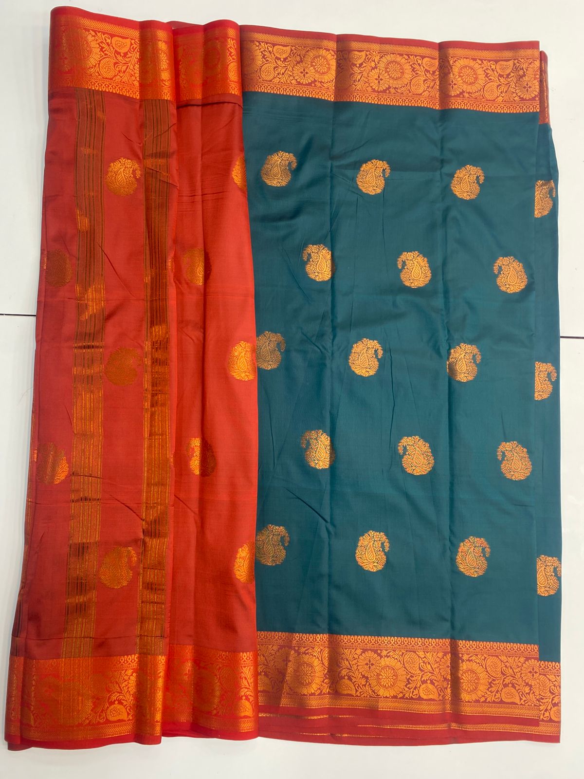 Semi Silk Butta Saree(3057)