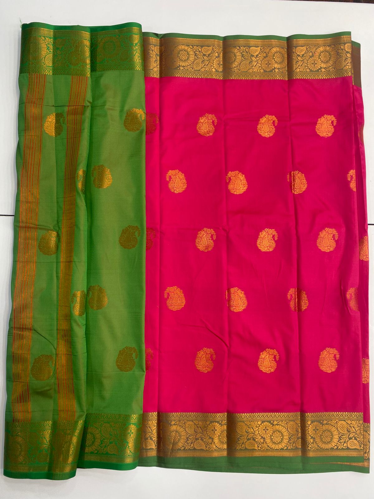 Semi Silk Butta Saree(3057)