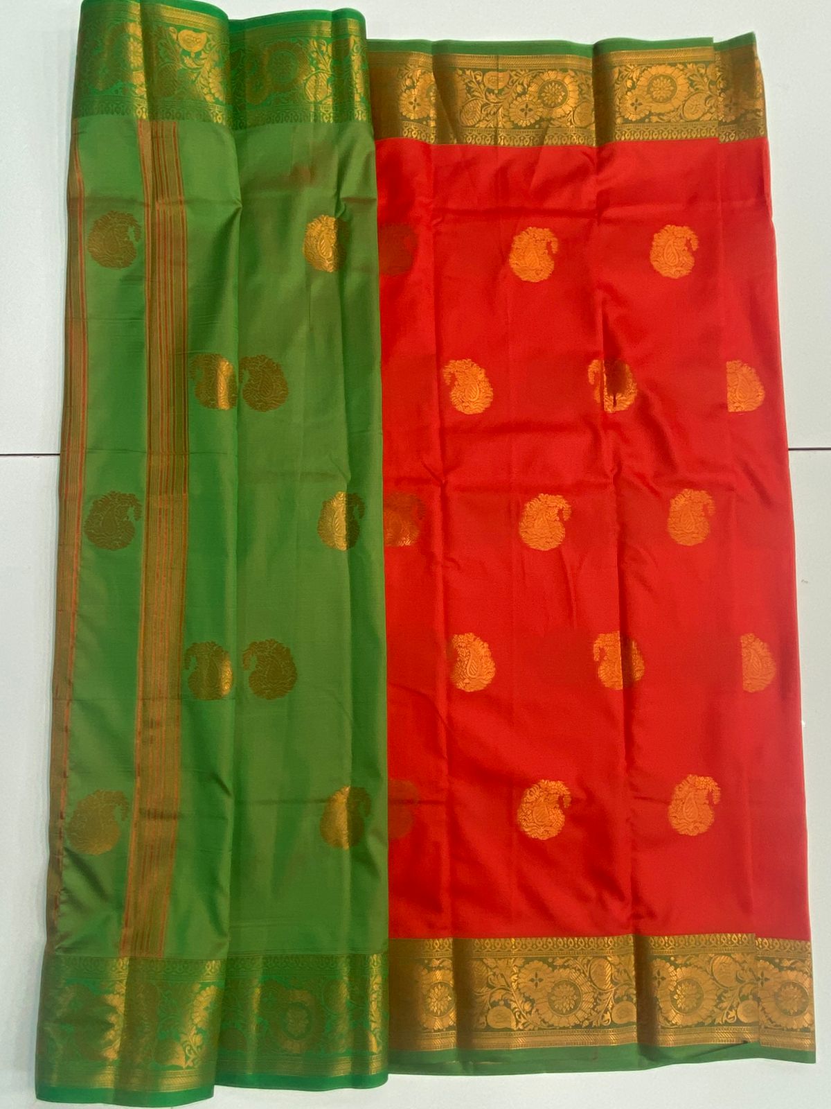 Semi Silk Butta Saree(3057)