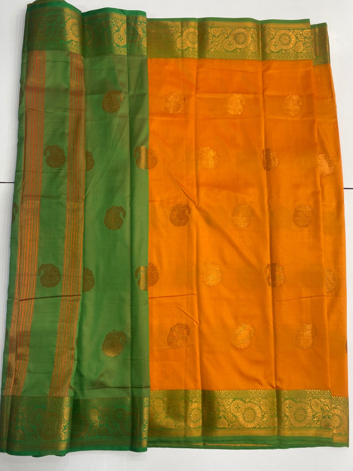 Semi Silk Butta Saree(3057)