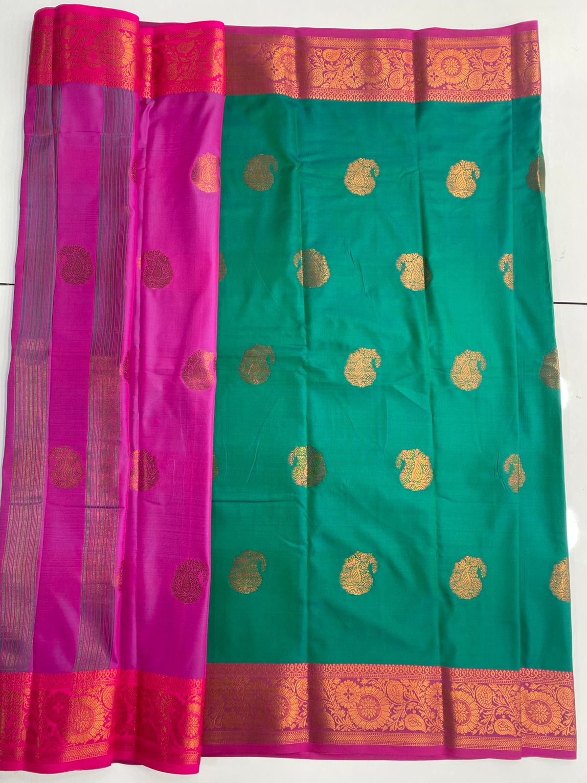 Semi Silk Butta Saree(3057)