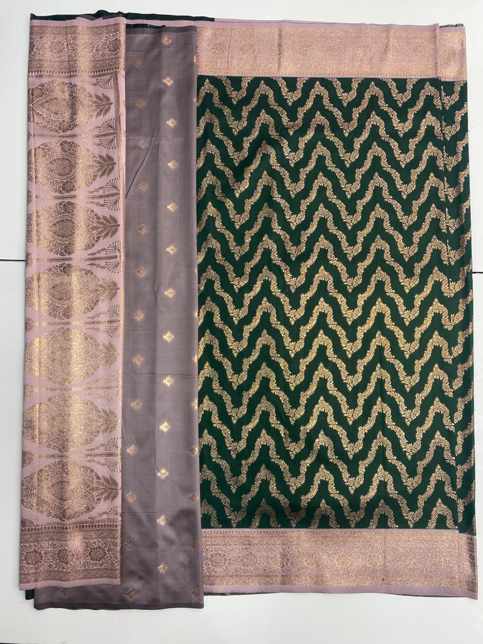 Kanchipuram semi silk sarees(3059)