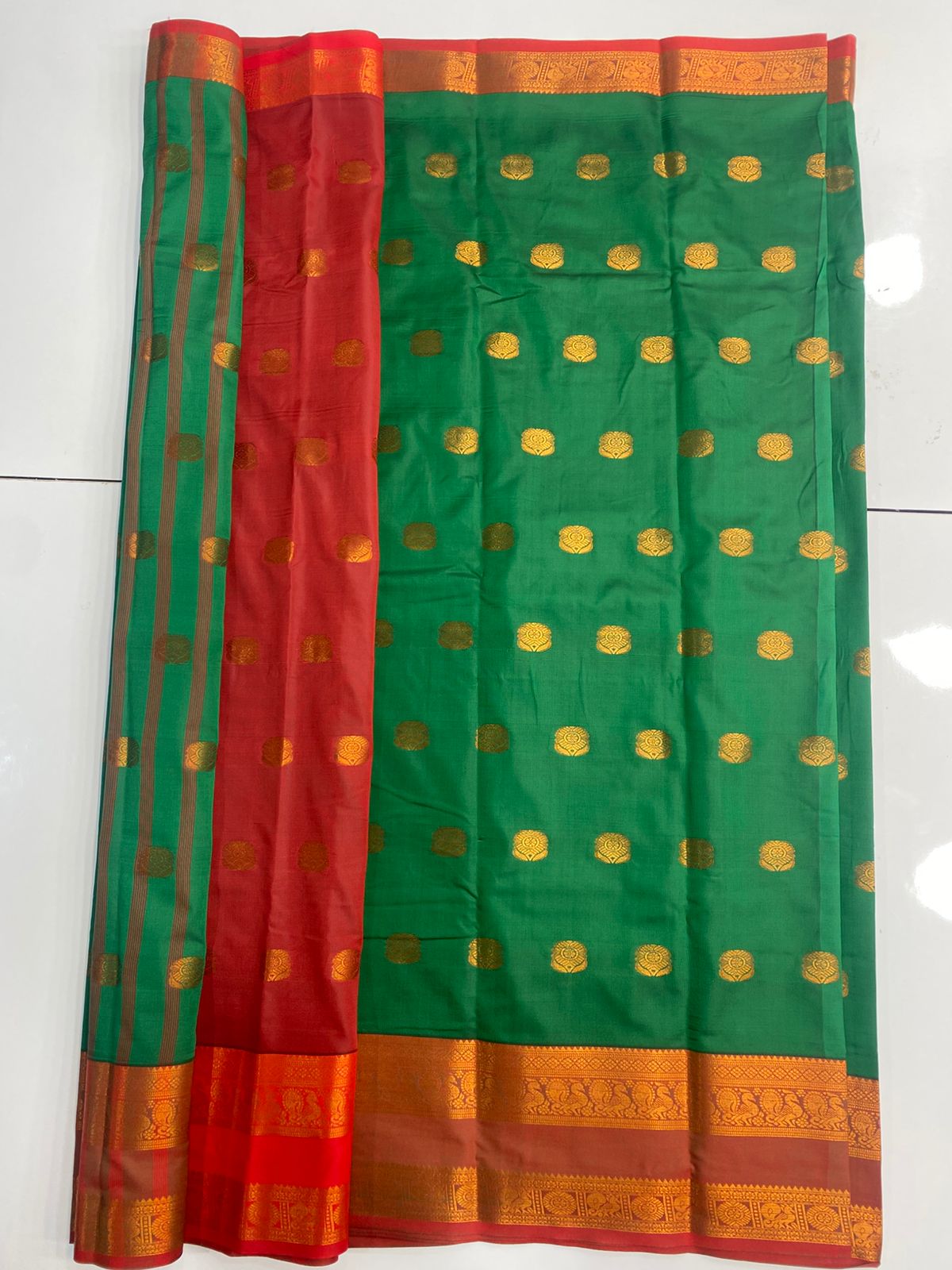 Semi Silk Butta Saree (3057B)