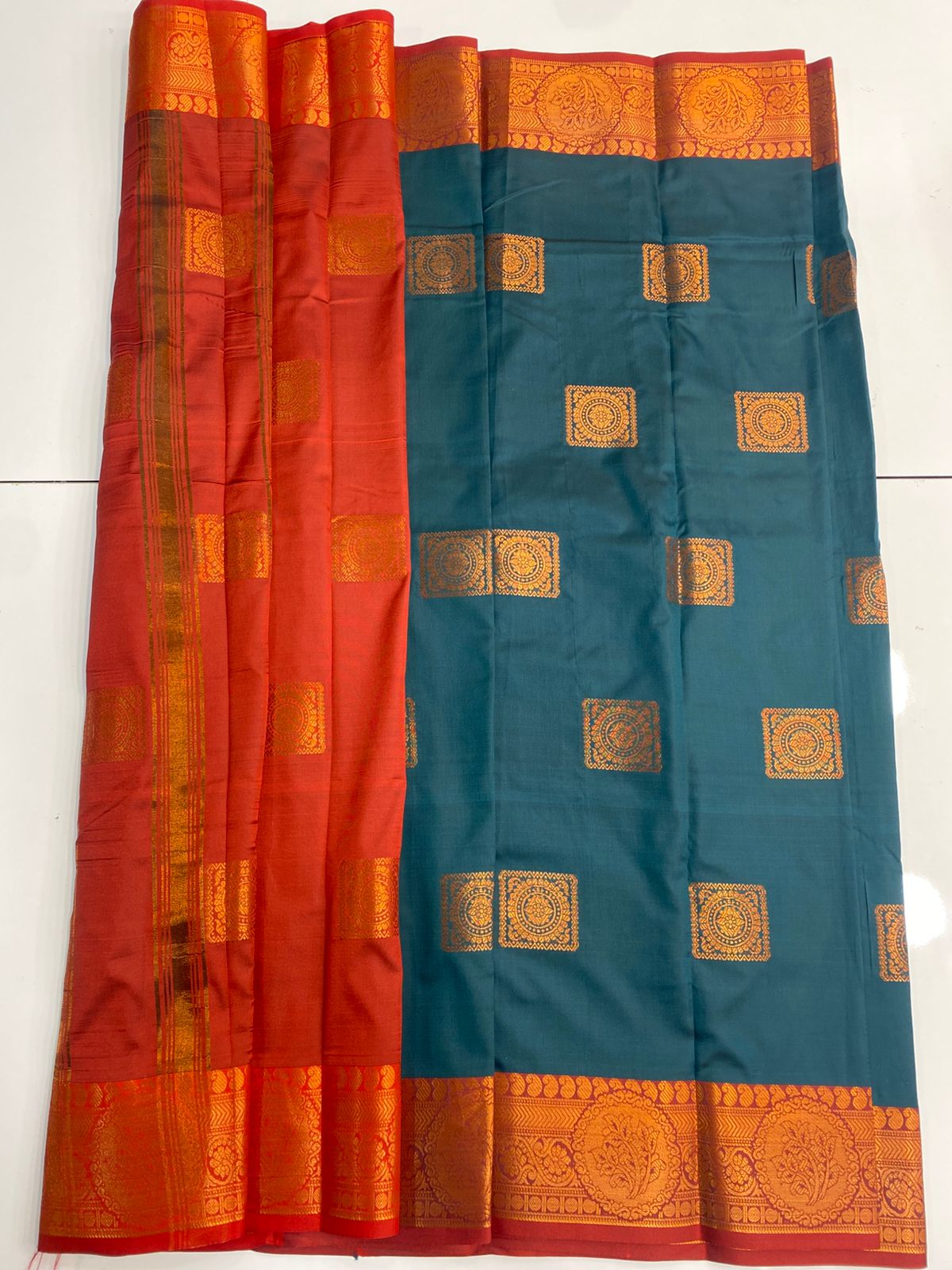 Semi Silk Butta Saree(3057C)