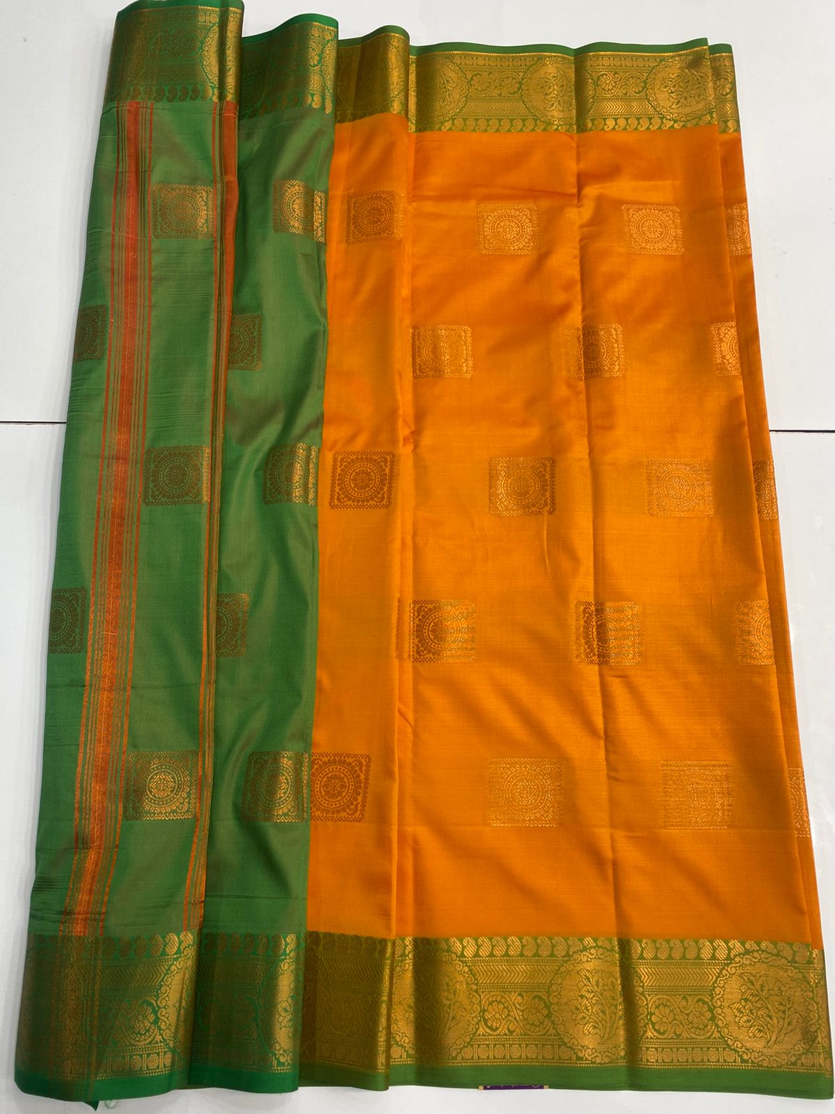 Semi Silk Butta Saree(3057C)