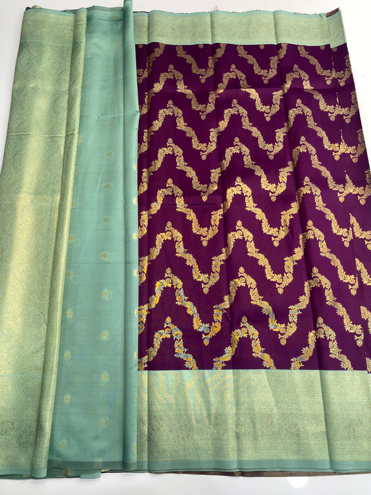 Kanchipuram semi silk sarees(3061)