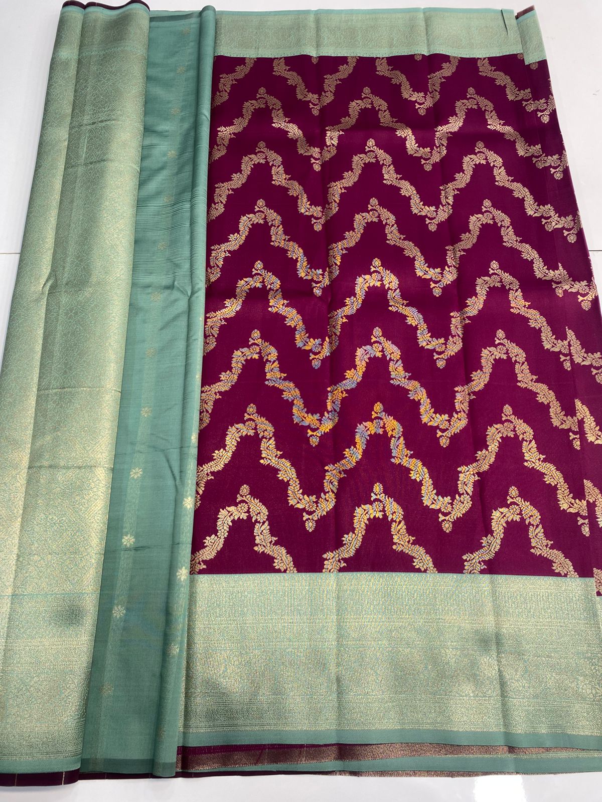 Kanchipuram semi silk sarees(3061)