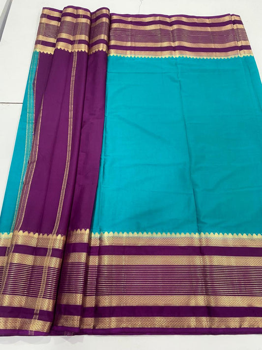 Mysore Crepe Bentex Border Saree ( 3070-R )
