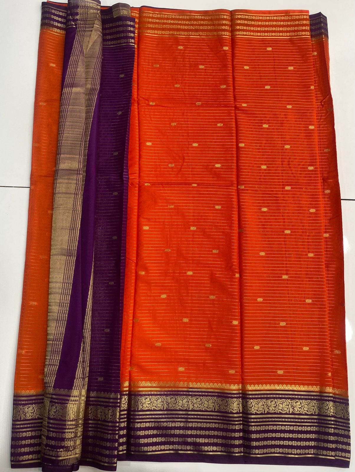 Crepe Georgette Butta Saree (3060)