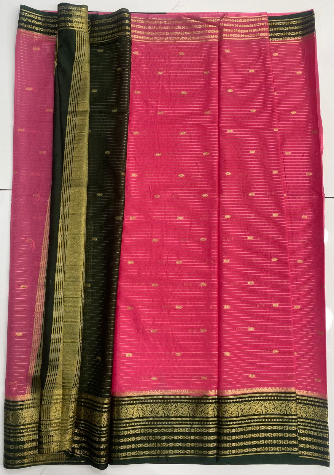 Crepe Georgette Butta Saree (3060)