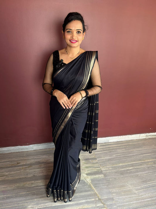 Mysore Crepe Saree (3055)