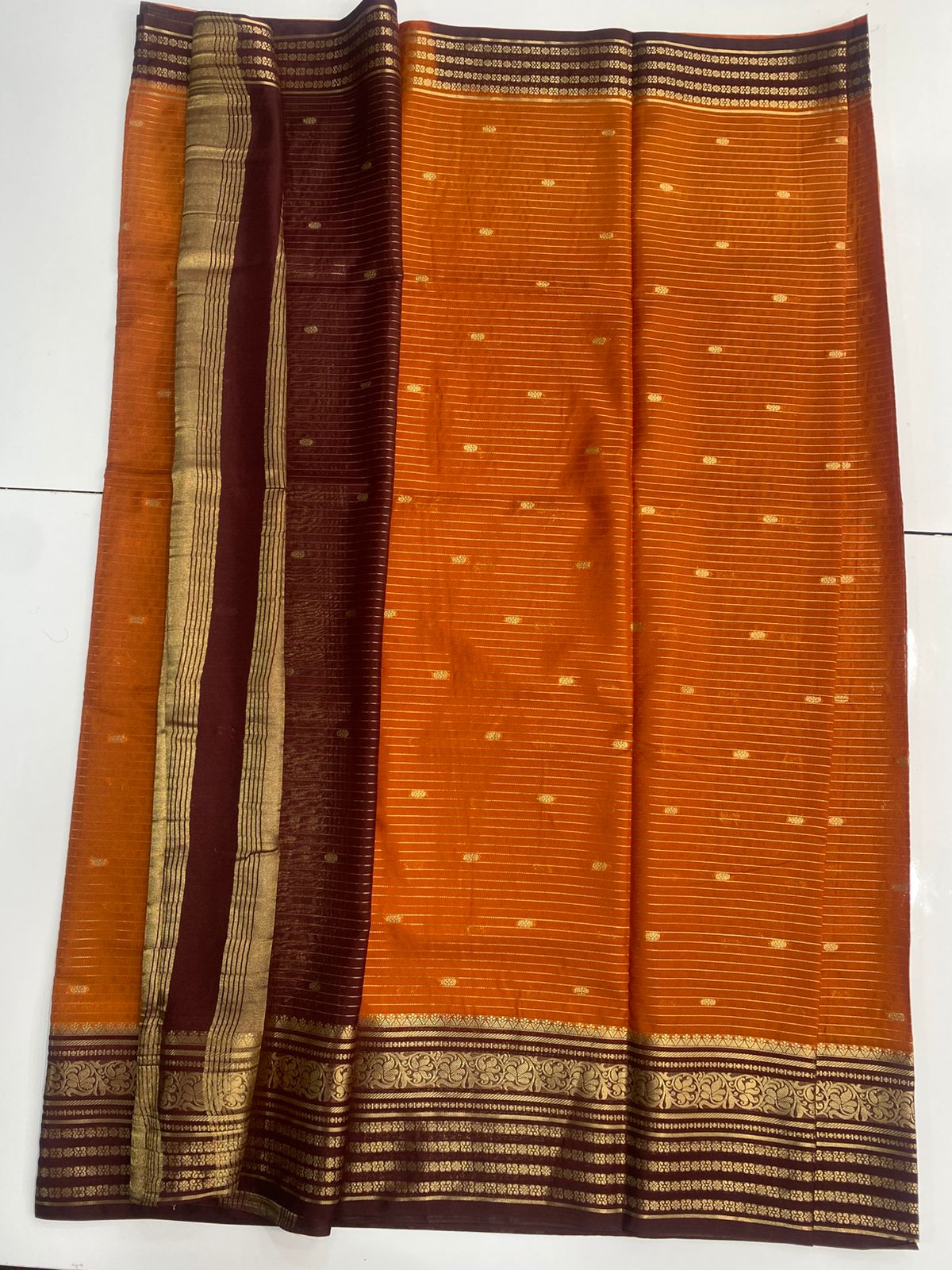 Crepe Georgette Butta Saree (3060)