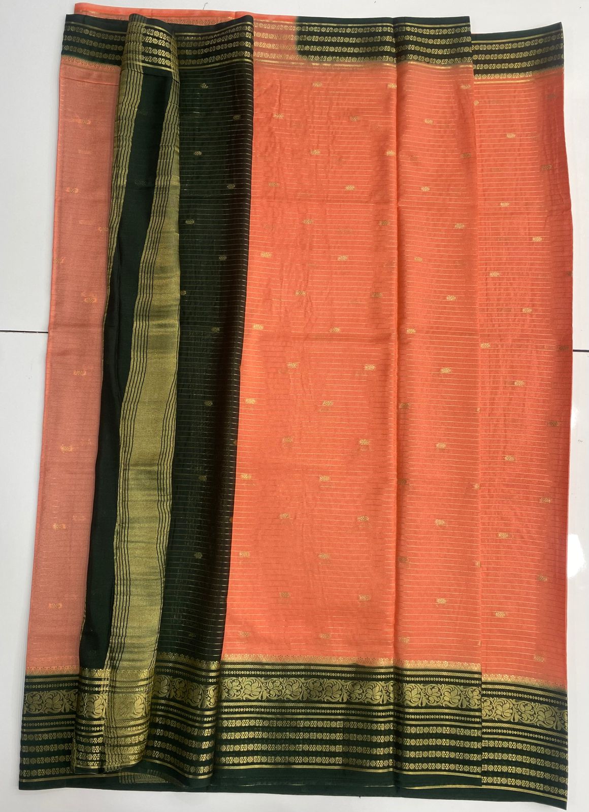 Crepe Georgette Butta Saree (3060)