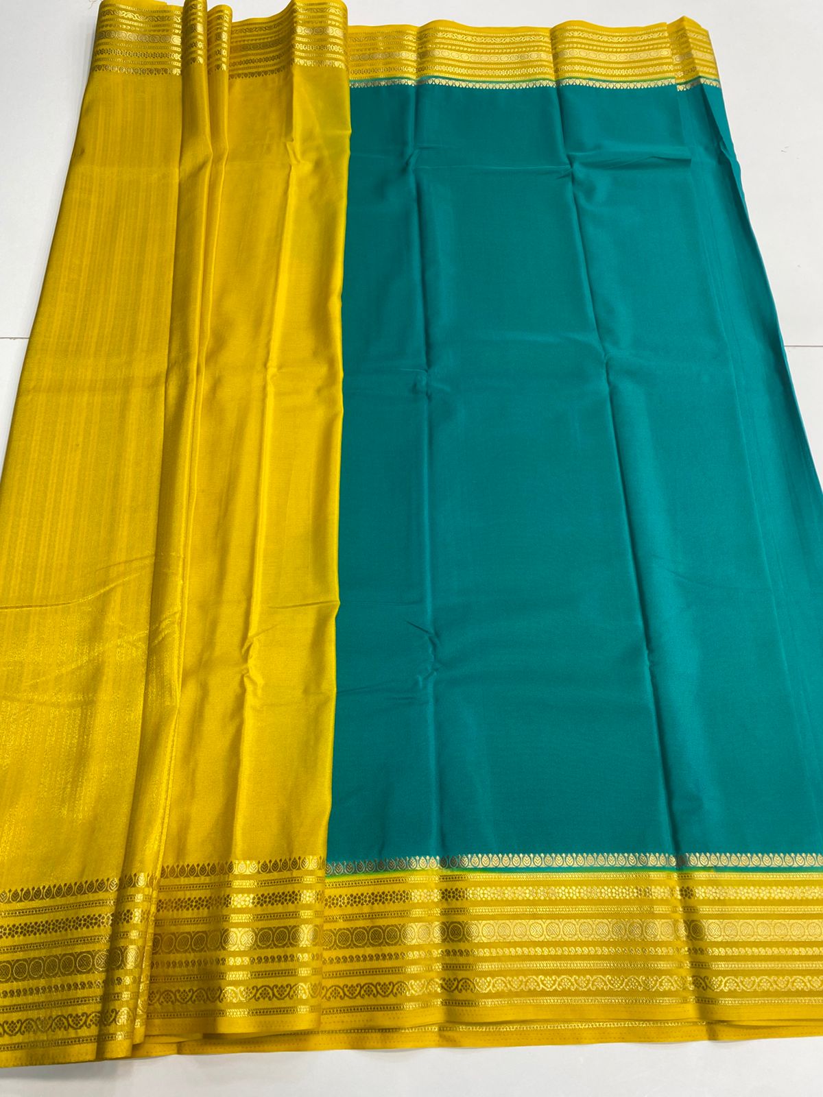 Mysore Crepe Border Saree(3111)