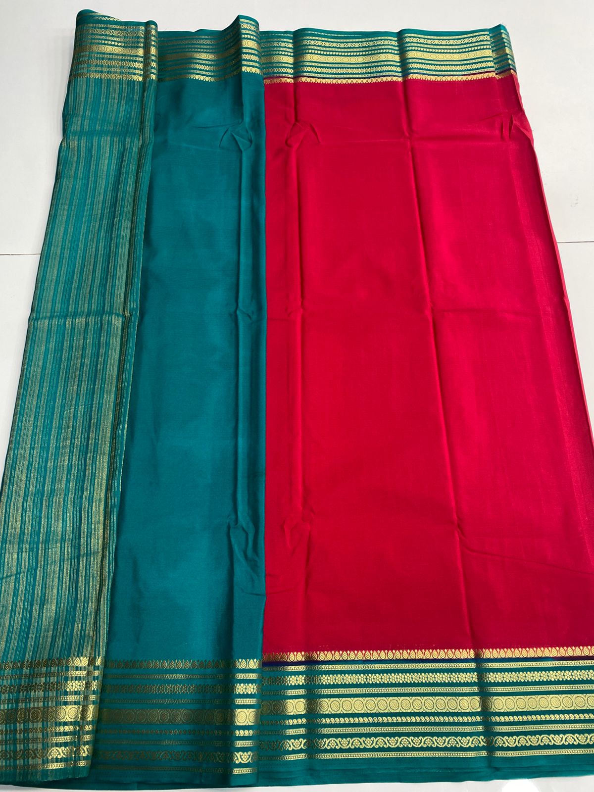 Mysore Crepe Border Saree(3111)