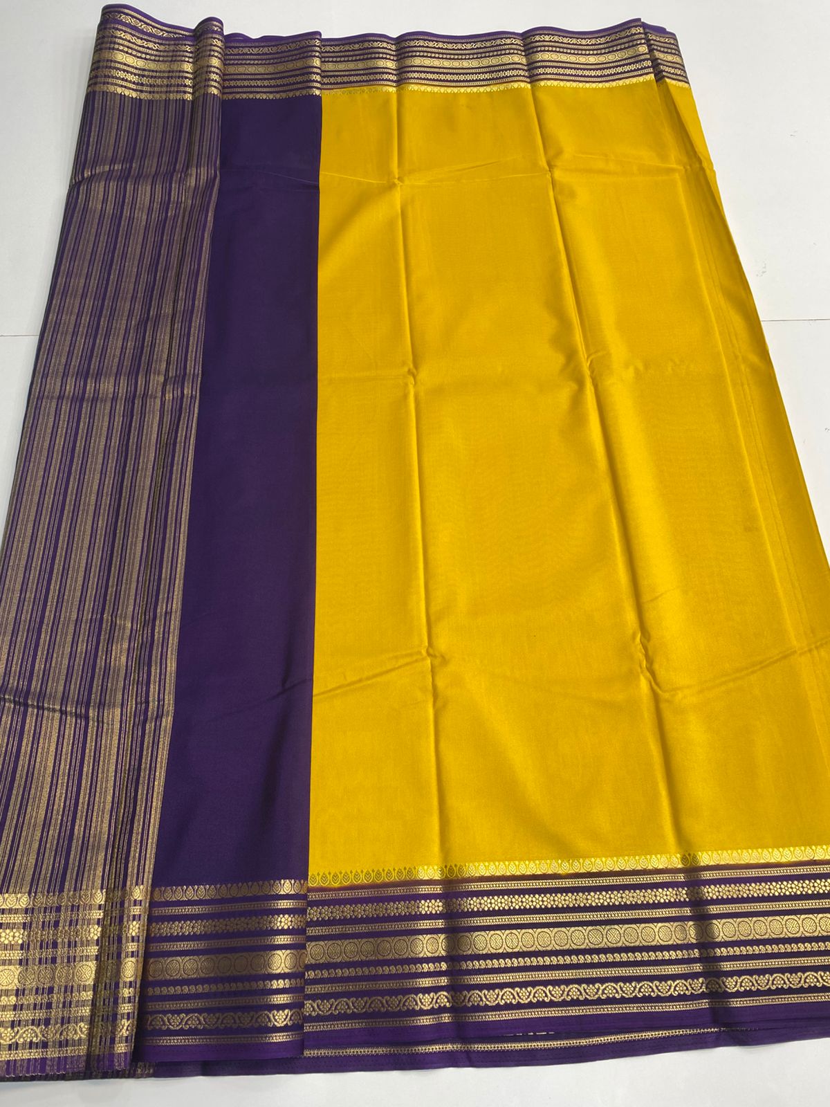 Mysore Crepe Border Saree(3111)