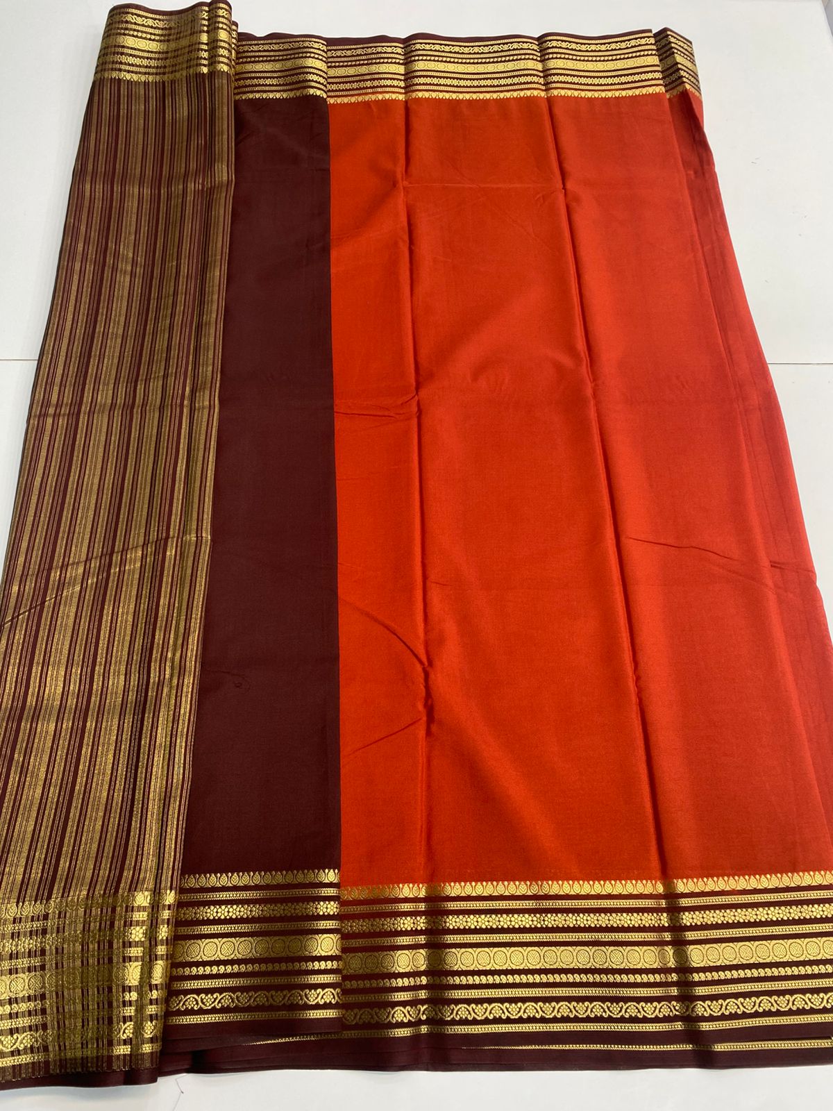 Mysore Crepe Border Saree(3111)
