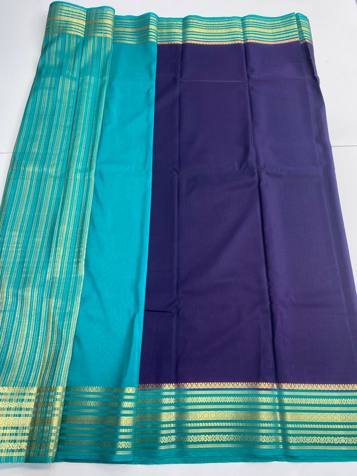 Mysore Crepe Border Saree(3111)