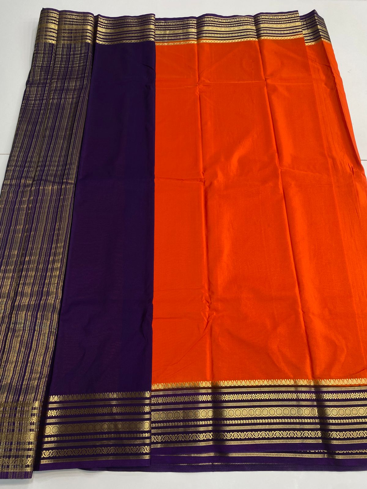 Mysore Crepe Border Saree(3111)