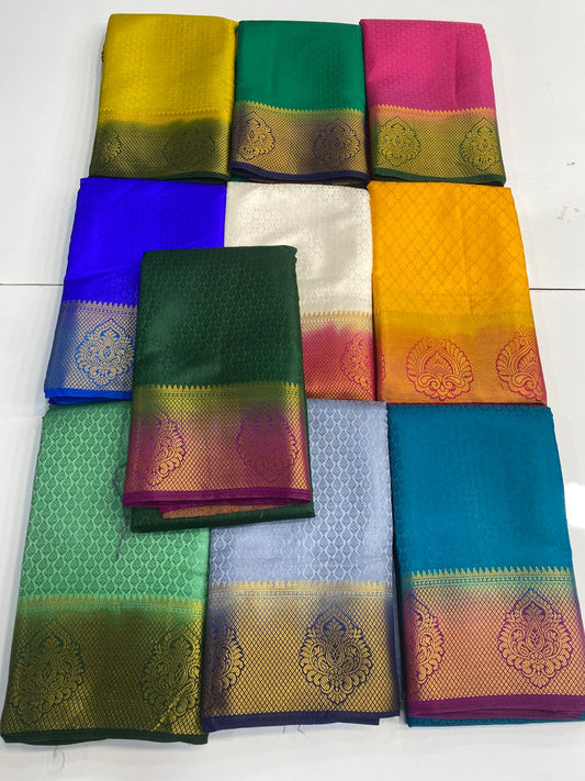 Semi Silk Embose Saree ( 2948-R9 )