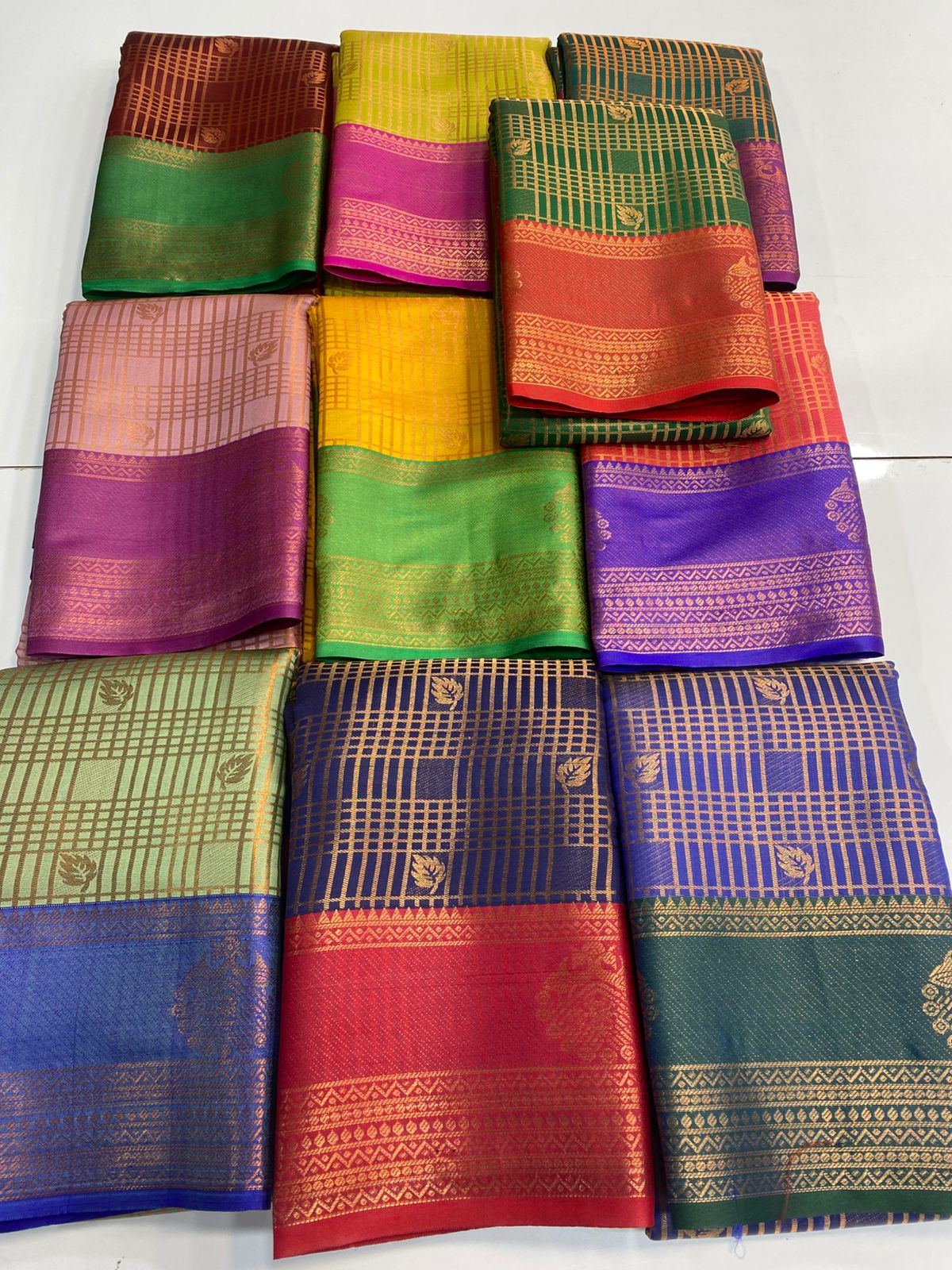 Semi Silk Broket Saree (3113B)