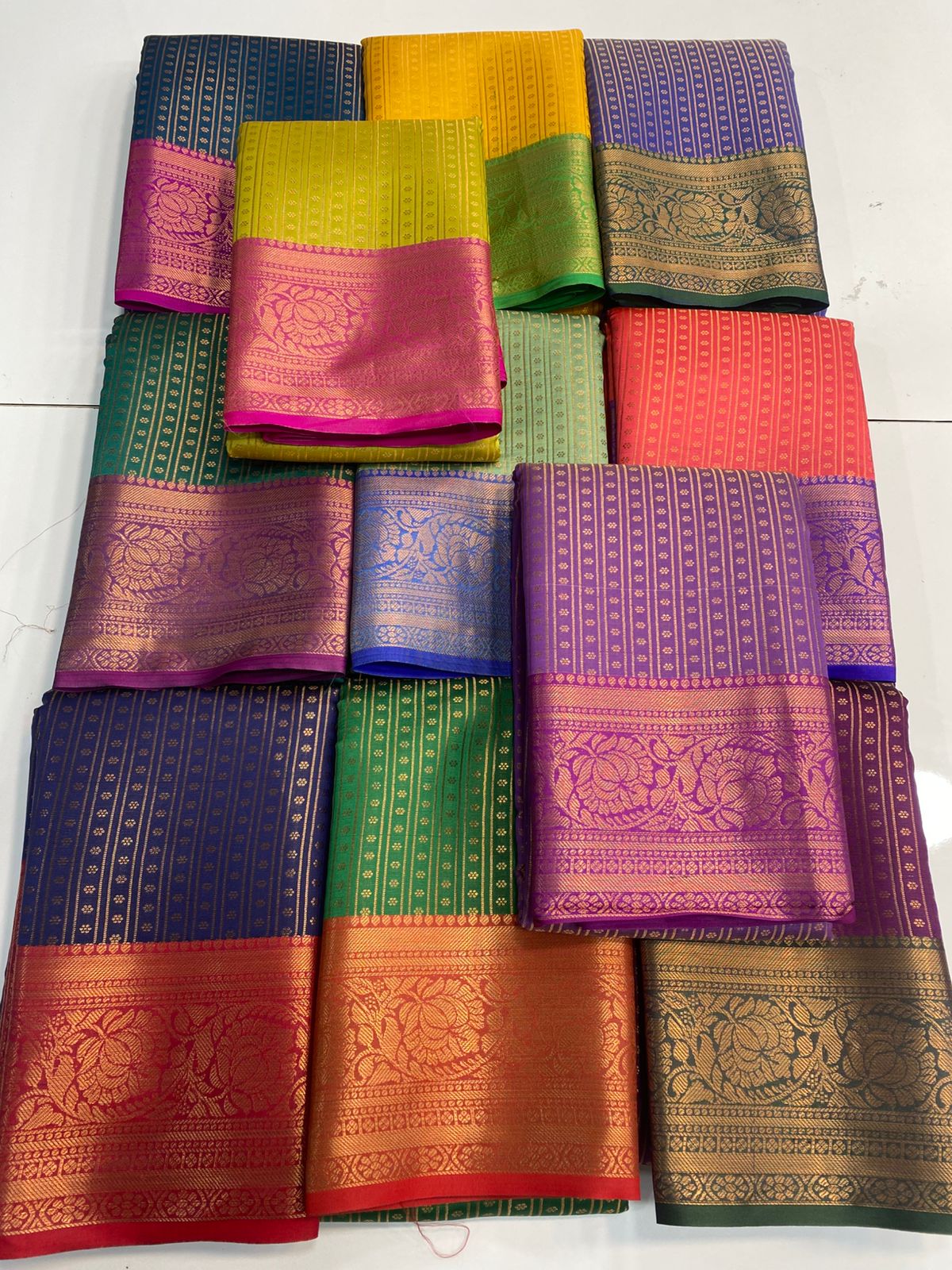 Semi Silk Broket Saree (3113C)