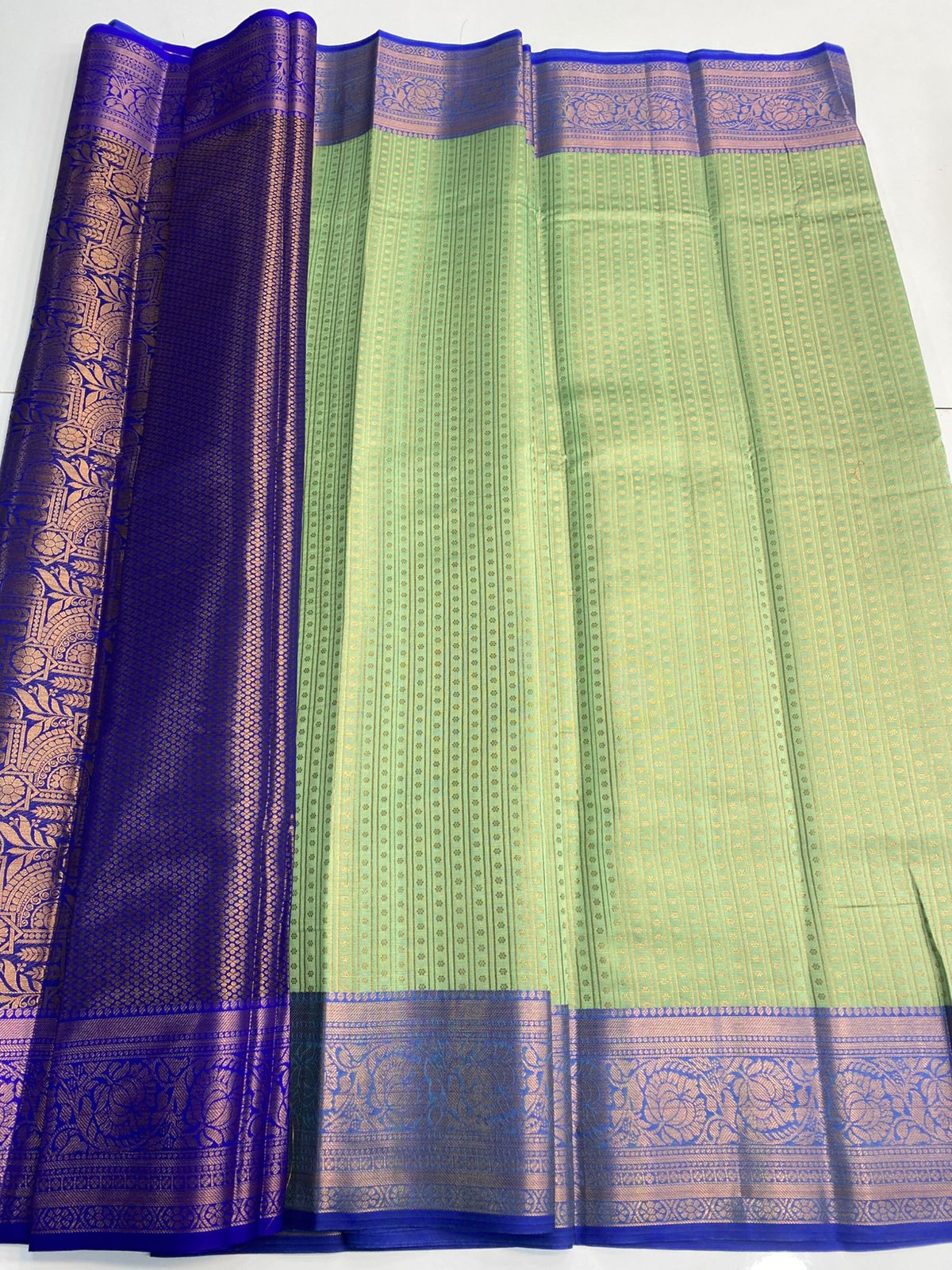 Semi Silk Broket Saree (3113C)