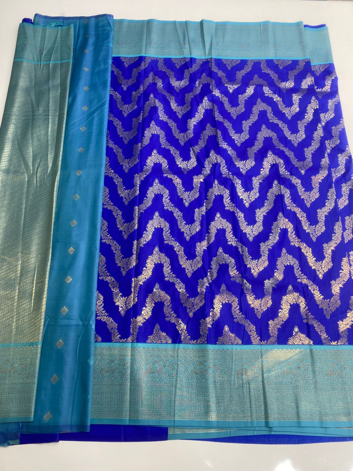 Kanchipuram semi silk saree (3124)
