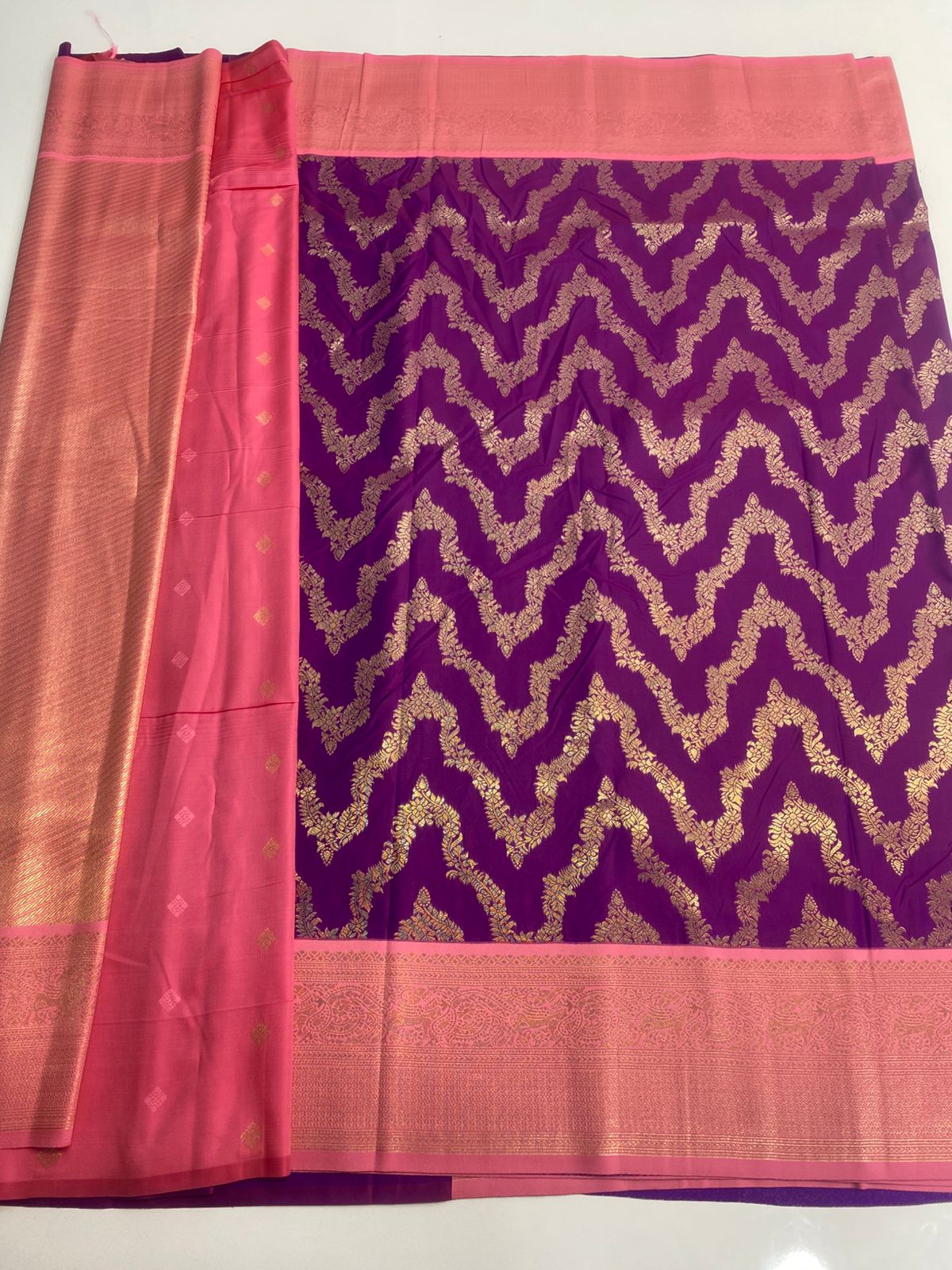 Kanchipuram semi silk saree (3124)